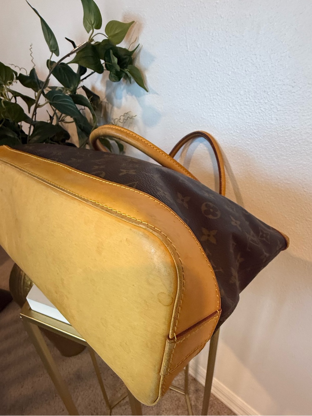 Louis Vuitton Monogram Lockit GM Tote Bag – Classic Zip Top Shoulder Bag FL1006 - Picture 9 of 11